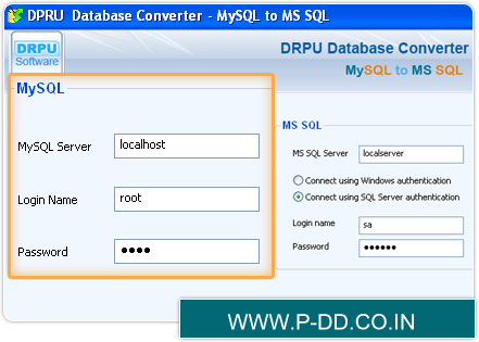 MySQL的数据库, mssql转换实用工具