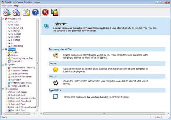 Internet History Wiper 3.0.1.5 screenshot