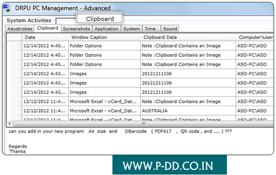 Advance Keylogger