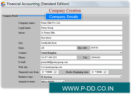 Software de contabilidad del inventario