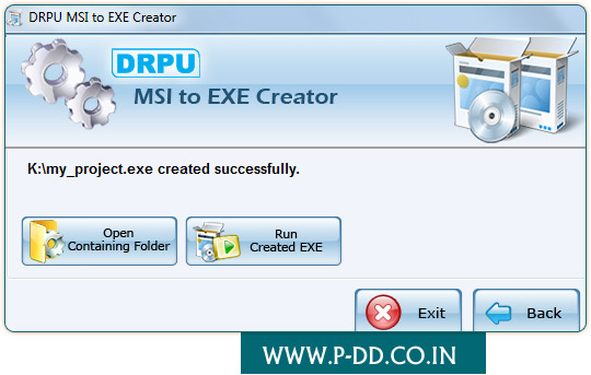 >MSI to EXE Setup Creator Software