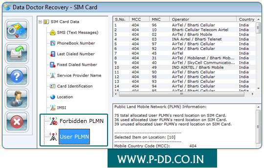 SIM Card Recovery