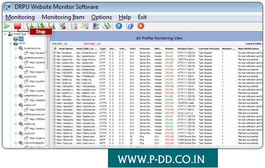 Website Monitoring Software